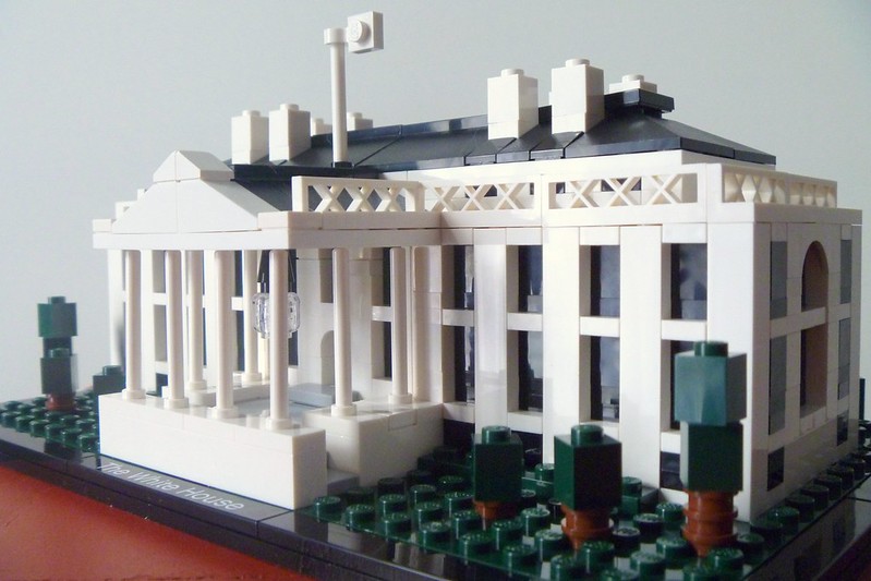 Lego White House Model