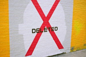 Deleted Wall Mural