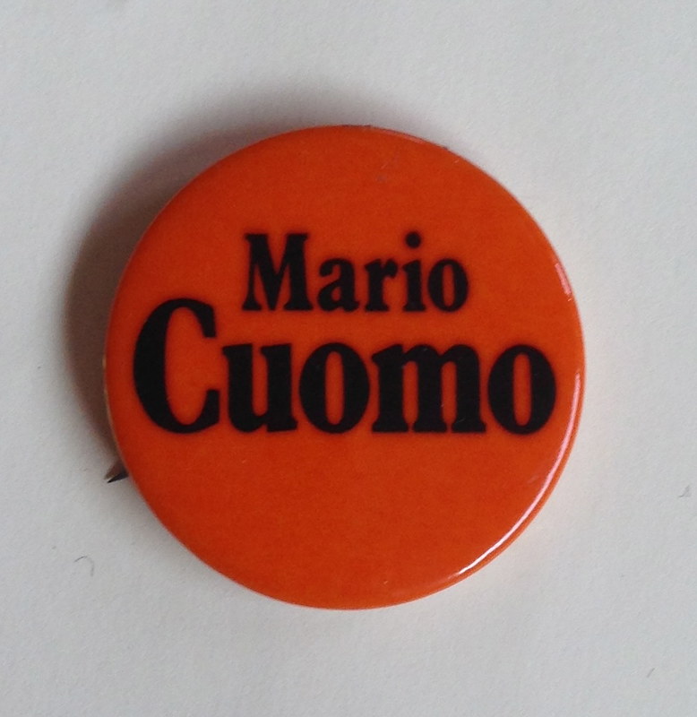 Mario Cuomo Voting Pin
