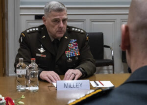 General Milley at His Desk