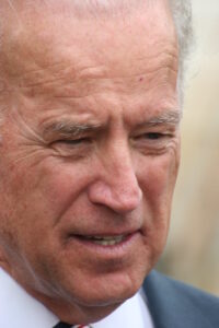 Joe Biden with a confused look on face