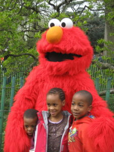 Elmo and Children