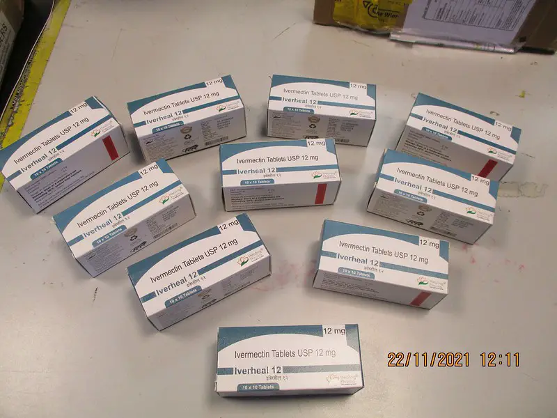 Boxes of 12mg Ivermectin