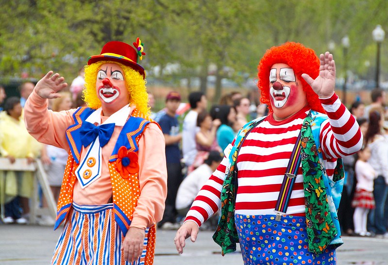 Clowns in Parade