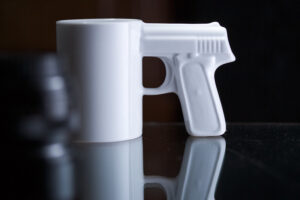 Gun Coffee Cup