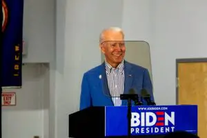 Biden With Teleprompter