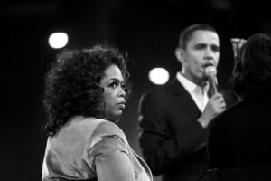 Oprah and Obama