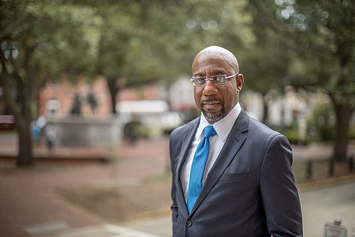 Raphael Warnock In Suit and Tie