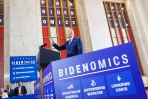 Joe Biden at Bidenomics Rally