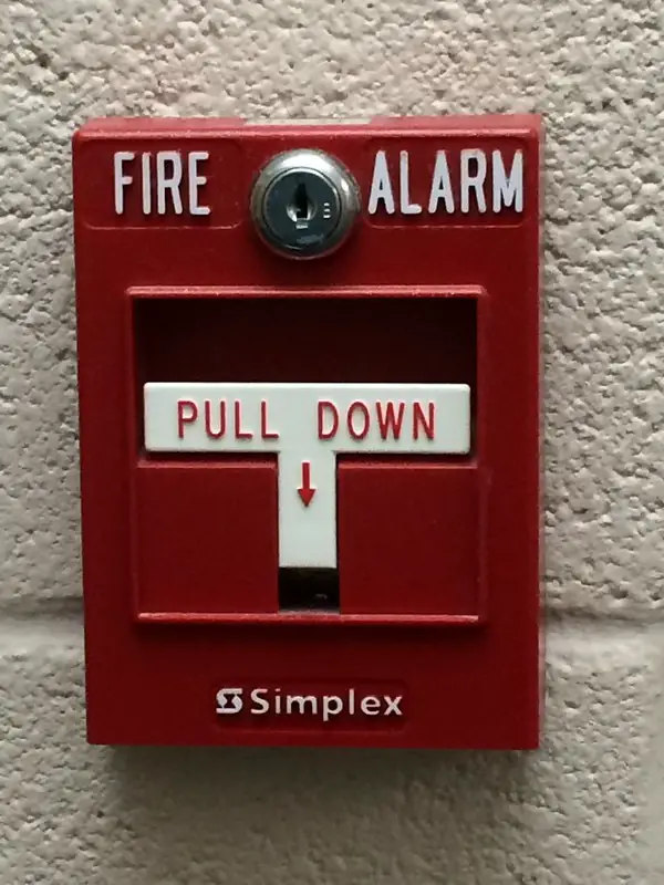 Standard Fire Alarm with Pull Down
