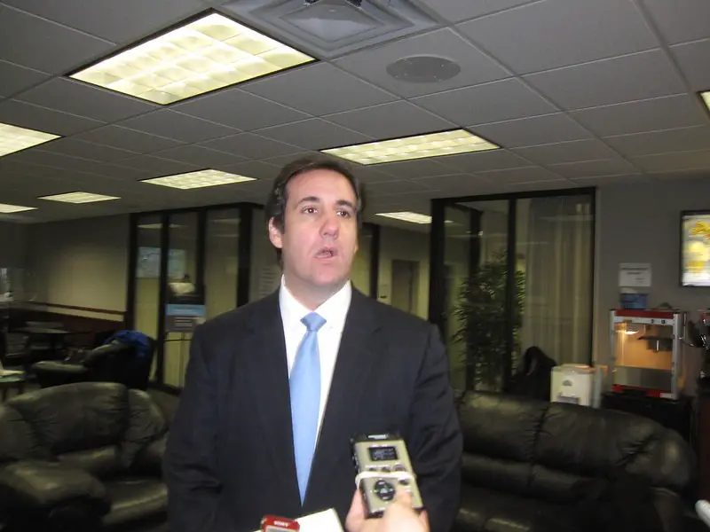 Michael Cohen being recorded