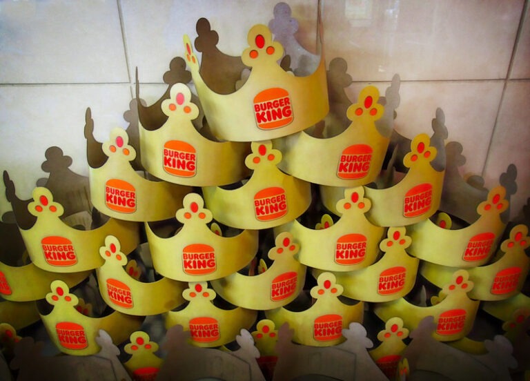 Stack of Burger King Crowns